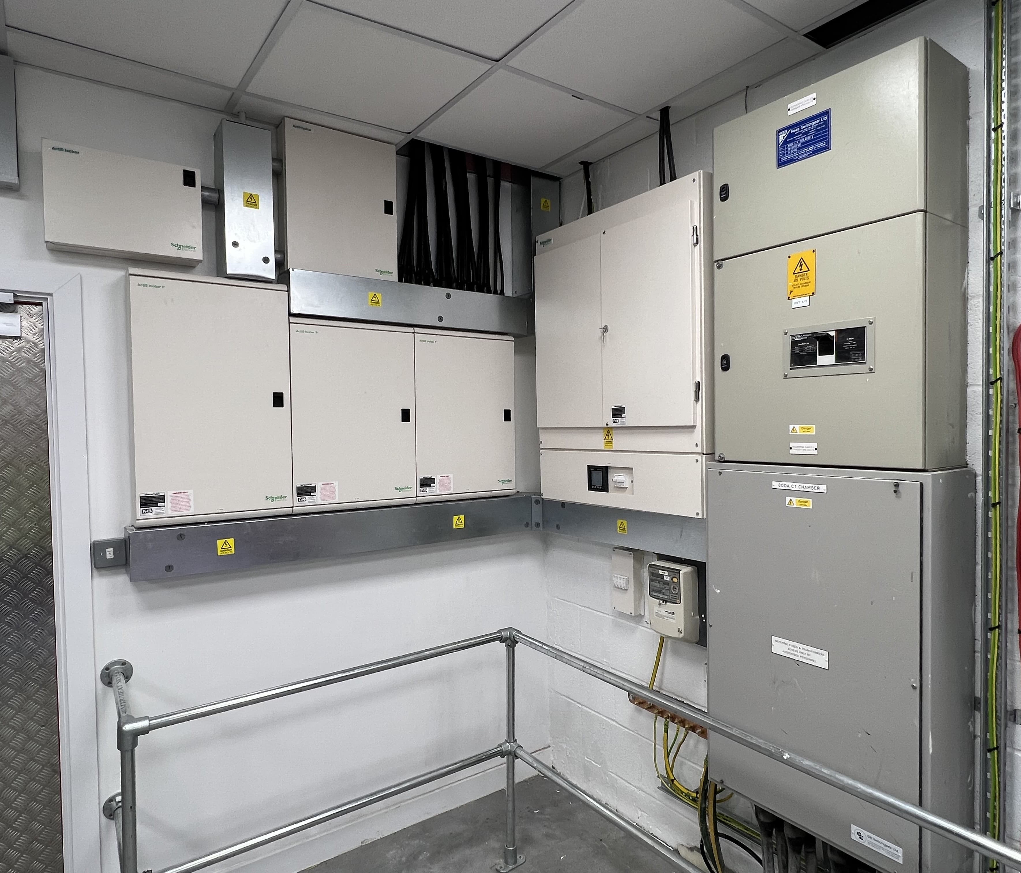 Electrical services installation